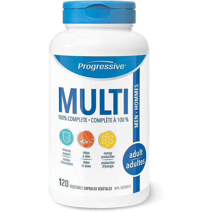 Body Plus - Multi Vitamin Adult Men 120 Capsules - Limolin 