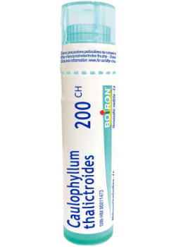 Boiron - Caulophyllum Thalictroides 200ch ,1 Tube (80 pellets)