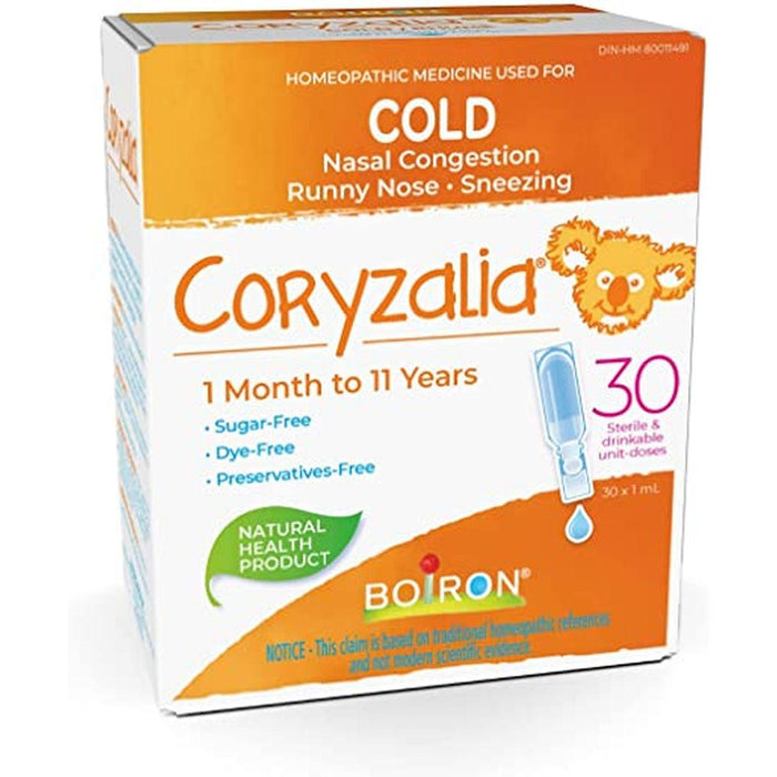 Boiron - Coryzalia 30 Dose, 30X1ML - Limolin 