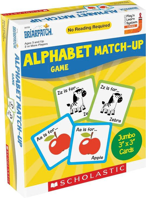 Briarpatch - Scholastic - Alphabet Match-Up - Game