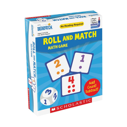 Briarpatch - Scholastic - Roll An Match Math - Game