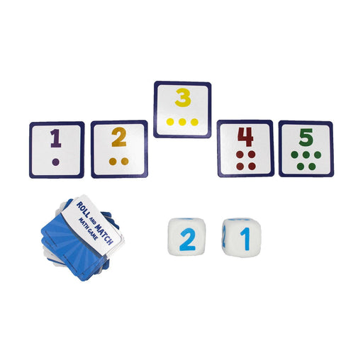 Briarpatch - Scholastic - Roll An Match Math - Game