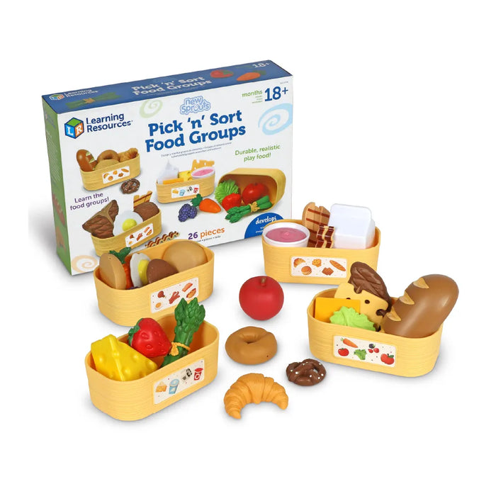 Learning Resources - NEW SPROUTS PICK ''N'' SORT FOOD GROUPS