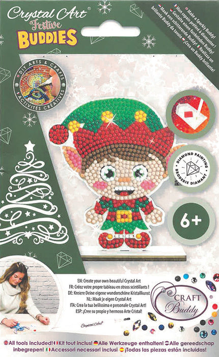 Crystal Art - Buddies: Holiday (Assorted 30 in PDQ)