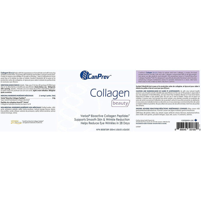 Canprev - Collagen Beauty - Liquid, 500 ml - Limolin 