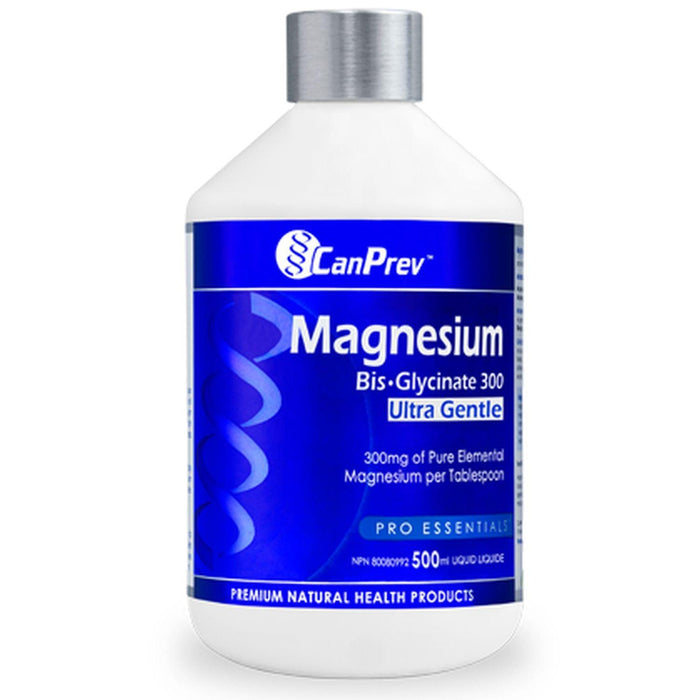 Canprev - Magnesium Bis-Glycinate 300 Ultra Gentle Liquid - Limolin 