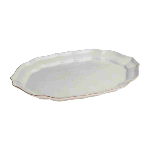 Casafina - Impressions Linen White Oval platter - Limolin 