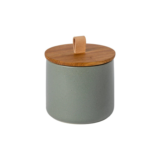 Casafina - Pacifica Artichoke Canister with oak lid 15cm - Limolin 