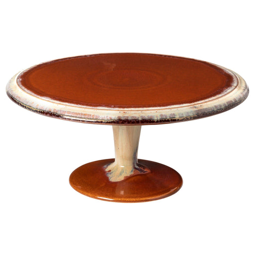 Casafina - Poterie Caramel Footed plate - Limolin 