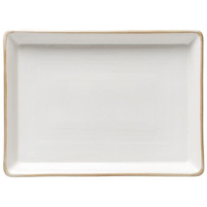 Casafina - Sardegna White Rectangular platter - Limolin 