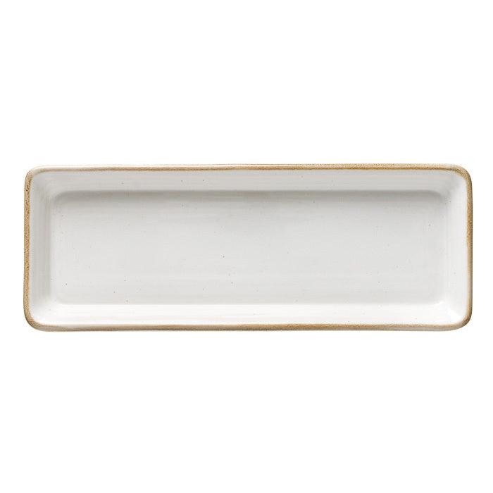 Casafina - Sardegna White Rectangular tray - Limolin 