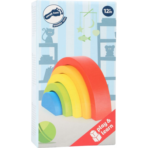 Small Foot - Small Rainbow Building Blocks - Limolin 