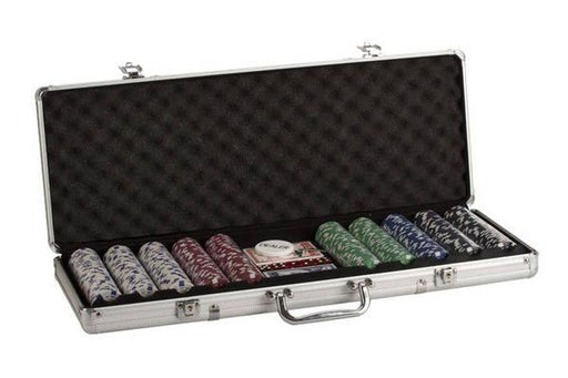 CHH Games - 500 PC Dice Chip Aluminum Poker Set