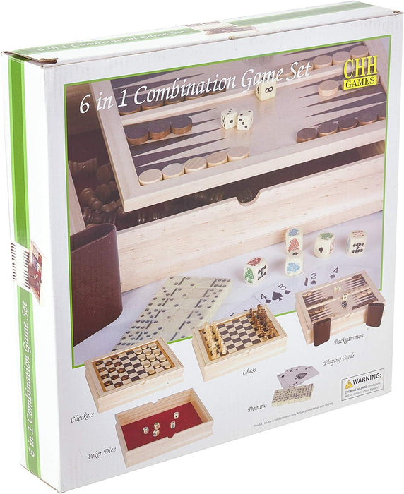 CHH Games - 6 in 1 Game Set