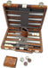 CHH Games - Backgammon - 18 inch Vinyl Brown &amp; White Backgammon