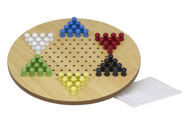 CHH Games - Checkers - 17 inch Jumbo Chinese Checkers