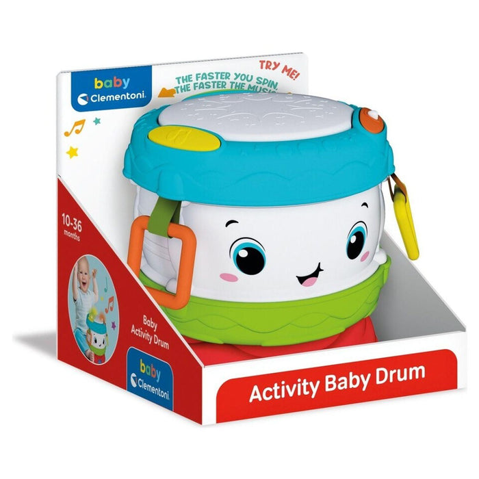 Clementoni - Activity Baby Drum (EN) - Limolin 