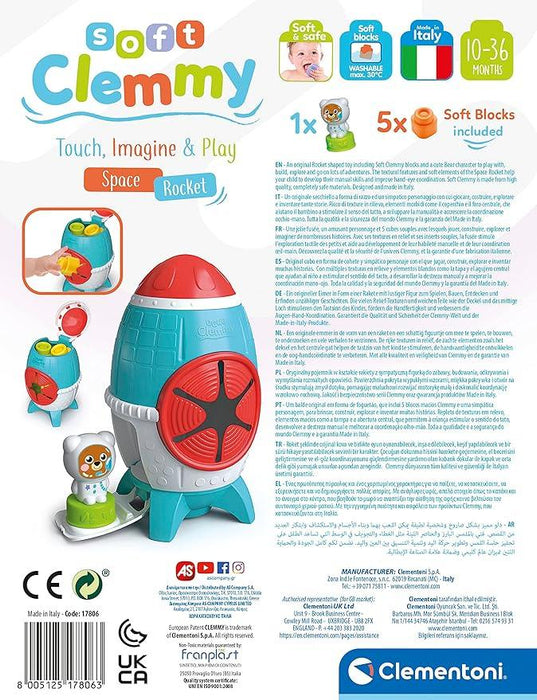 Clementoni - Clemmy Space Rocket Bucket (Mult)
