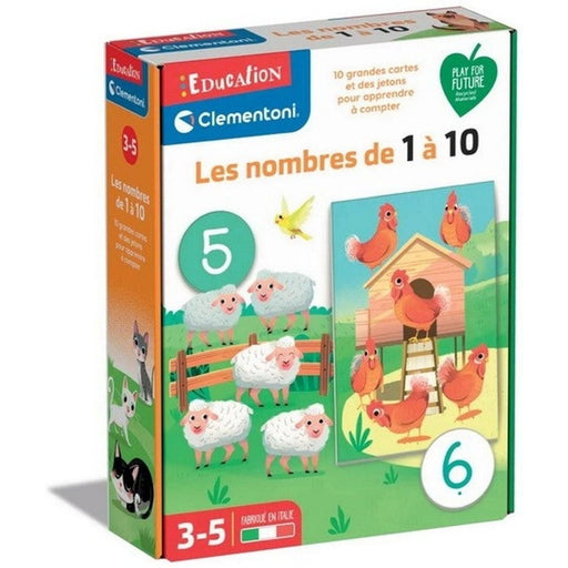 Clementoni - Education - Les Nombres De 1 - 10 (FR) - Limolin 