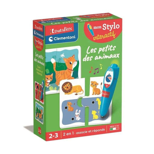 Clementoni - education - Mon Stylointeractif - Les Petits Des Animaux (FR)