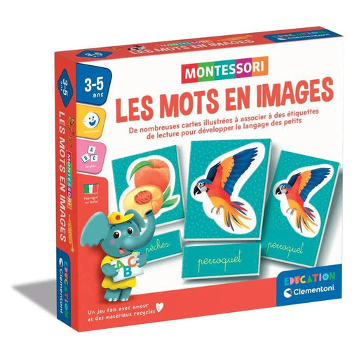 Clementoni - Education: Montessori - Les Mots En Images (FR)