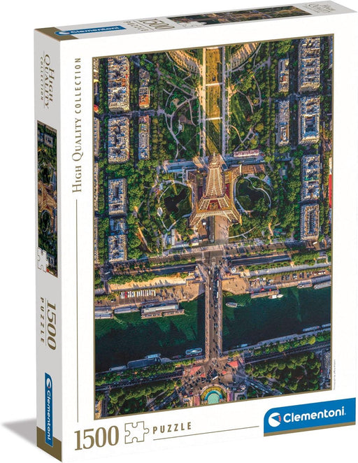 Clementoni - Flying Over Paris (1500-Piece Puzzle)