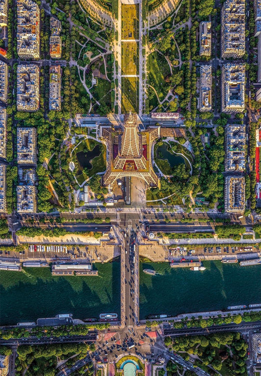 Clementoni - Flying Over Paris (1500-Piece Puzzle)