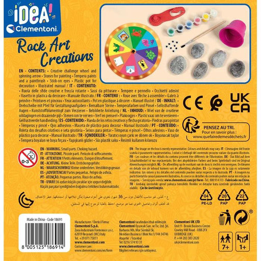 Clementoni - Idea: Rock Art Creations