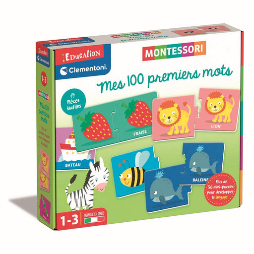 Clementoni - Montessori - Mes 100 Premiers Mots (FR)