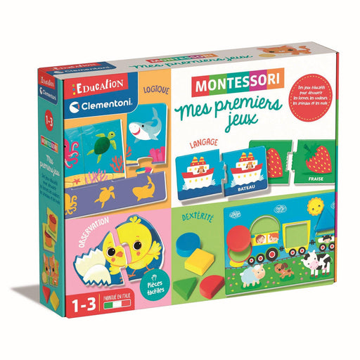Clementoni - Montessori - Mes Premiers Jeux (FR)
