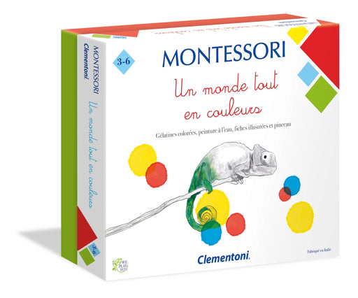 Clementoni - Montessori - Un Monde Tout En Couleurs (FR) - Limolin 