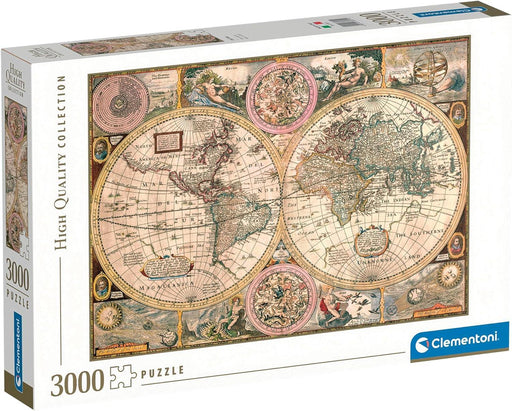 Clementoni - Old Map (3000-Piece Puzzle)