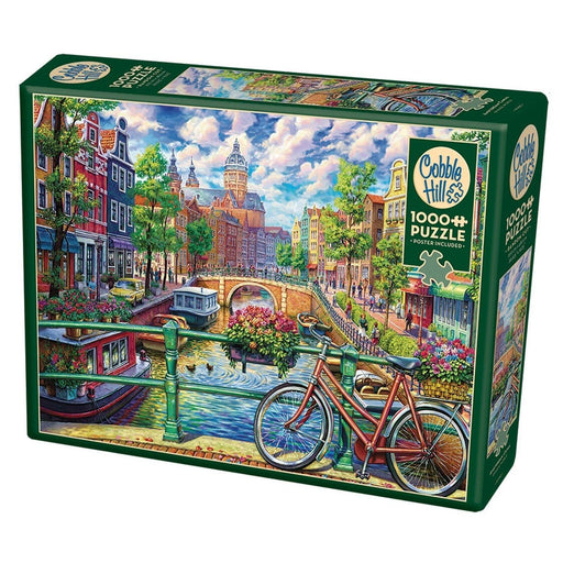Cobble Hill - Amsterdam Canal (1000-Piece Puzzle) - Limolin 