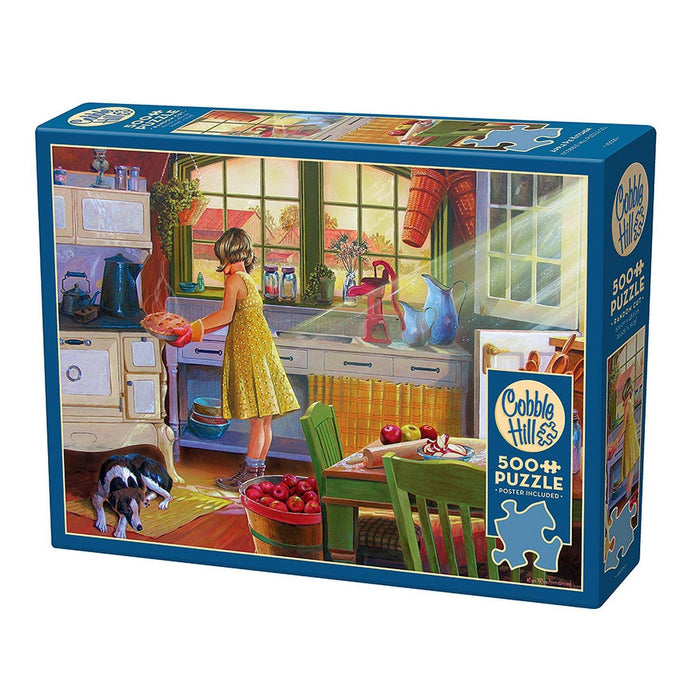 Cobble Hill - Apple Pie Kitchen (500-Piece Puzzle) - Limolin 