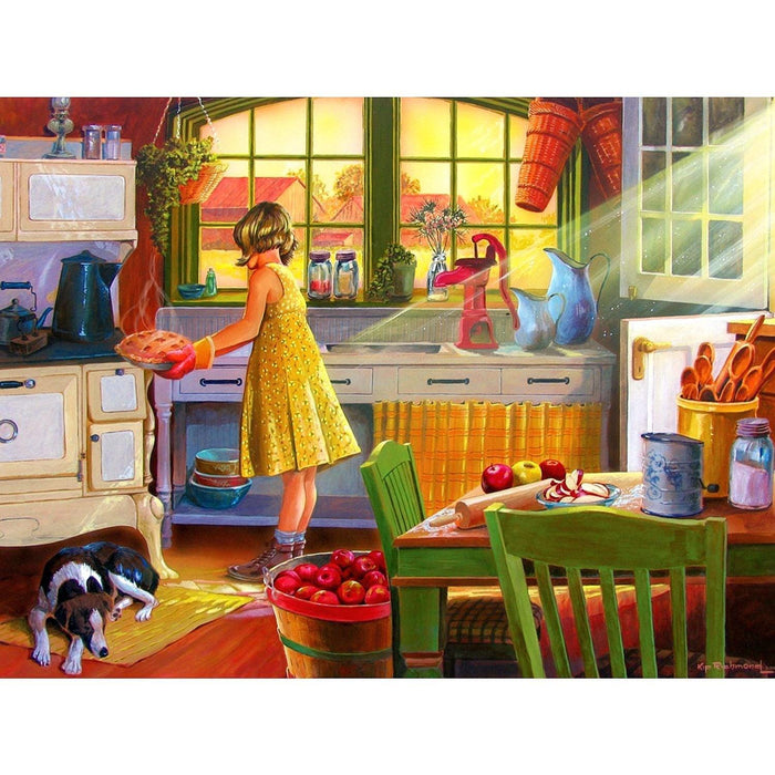 Cobble Hill - Apple Pie Kitchen (500-Piece Puzzle) - Limolin 