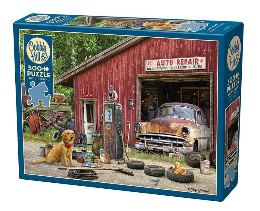 Cobble Hill - Auto Repair (500-Piece Puzzle)