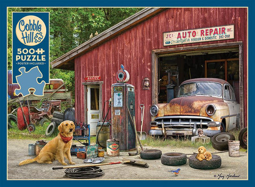 Cobble Hill - Auto Repair (500-Piece Puzzle)