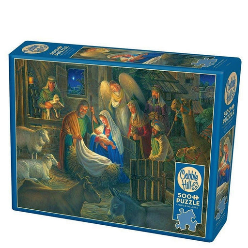 Cobble Hill - Awayin A Manger (500-Piece Puzzle) - Limolin 