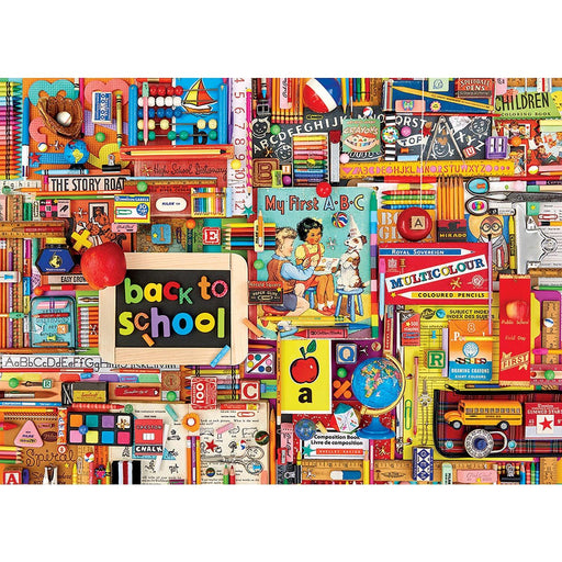 Cobble Hill - Back To School (1000-Piece Puzzle) - Limolin 