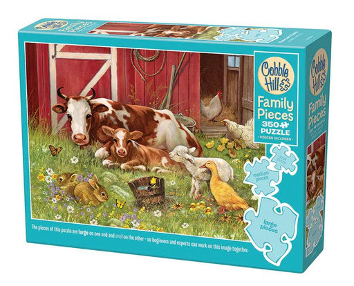 Cobble Hill - Barnyard Babies Family 350 Pieces