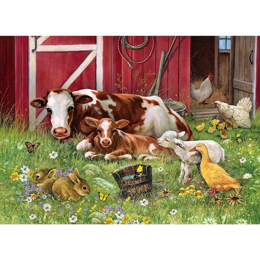 Cobble Hill - Barnyard Family (Puzzle Tray) - Limolin 