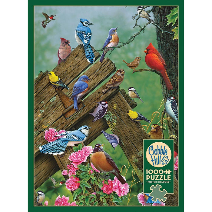 Cobble Hill - Birds of The Forest (1000-Piece Puzzle) - Limolin 