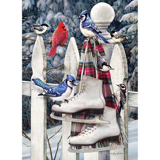 Cobble Hill - Birds With Skates (500-Piece Puzzle) - Limolin 