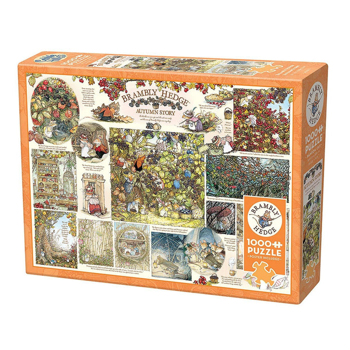 Cobble Hill - Brambly Hedge Autumn Story (1000-Piece Puzzle) - Limolin 