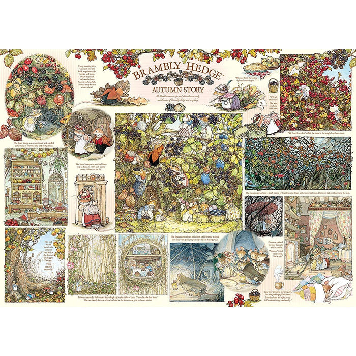 Cobble Hill - Brambly Hedge Autumn Story (1000-Piece Puzzle) - Limolin 