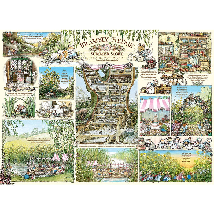 Cobble Hill - Brambly Hedge Summer Story (1000-Piece Puzzle) - Limolin 
