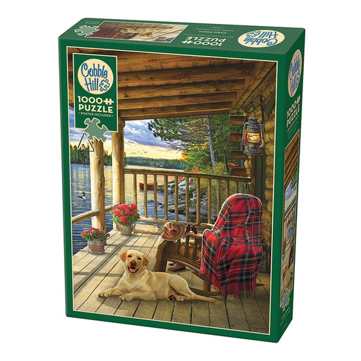 Cobble Hill - Cabin Porch (1000-Piece Puzzle) - Limolin 