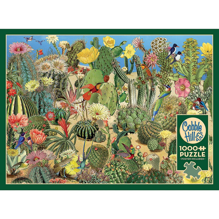 Cobble Hill - Cactus Garden (1000-Piece Puzzle) - Limolin 