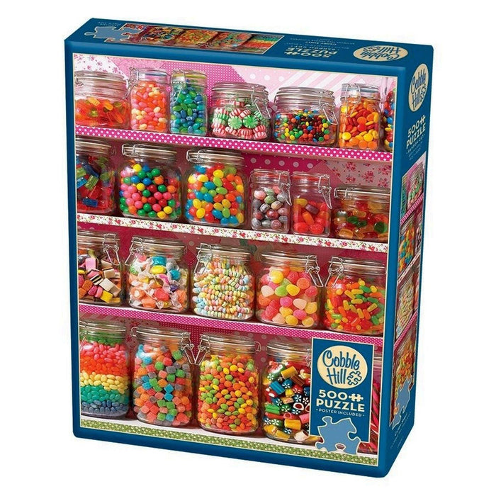 Cobble Hill - Candy Shelf (500-Piece Puzzle)