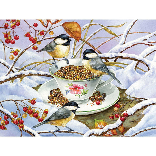 Cobble Hill - Chickadee Tea (1000-Piece Puzzle) - Limolin 